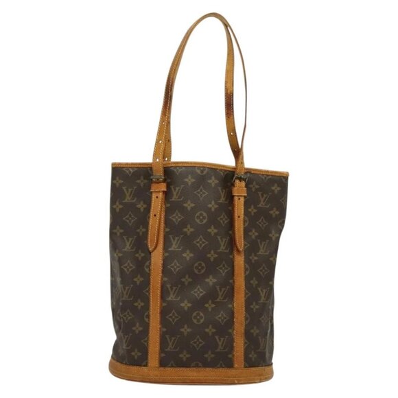 LOUIS VUITTON Monogram Bucket GM Shoulder Bag M42236 LV Auth 140055 - Picture 11 of 16